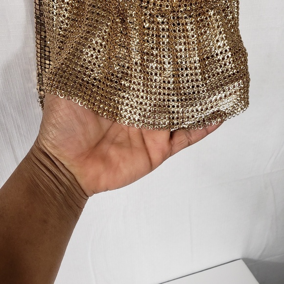 Rose Gold Chain Purse - Picture 6 of 7